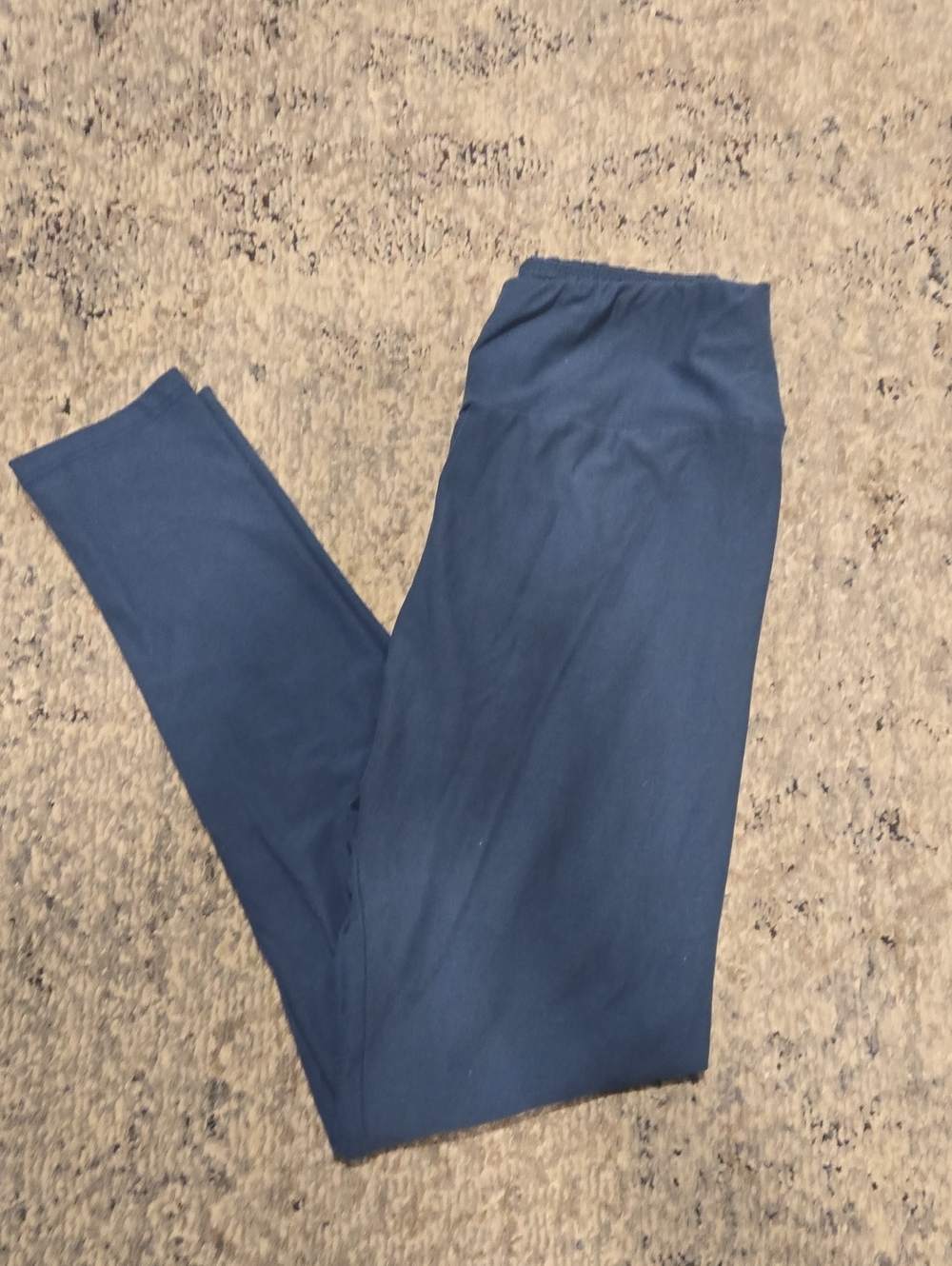Lularoe Dark Teal Deep Blue Women's Stretch Leggings